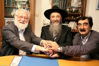 Besuch des Oberrabbiner Hillel Haimov in Hannover (2018)